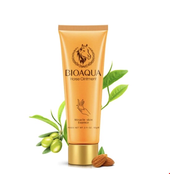 کرم تیوپی مرطوب کننده و آبرسان روغن اسب بیوآکوا 60گرم Bioaqua - مخصوص دست